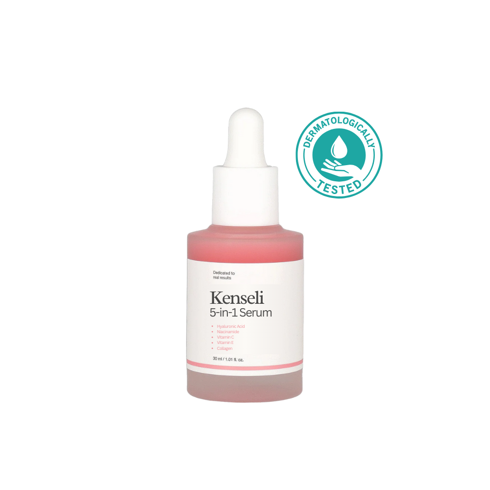 Kenseli 5 In 1 Face Serum (with Vitamin C & Hyaluronic Acid)