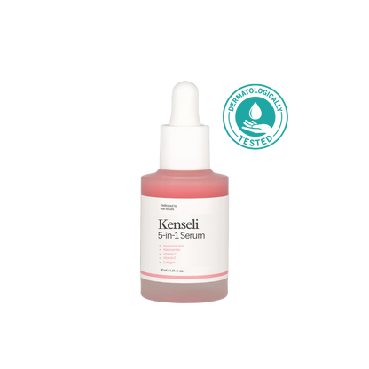 Kenseli 5 In 1 Face Serum (with Vitamin C & Hyaluronic Acid)