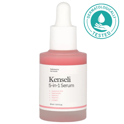 Kenseli 5 In 1 Face Serum (with Vitamin C & Hyaluronic Acid)